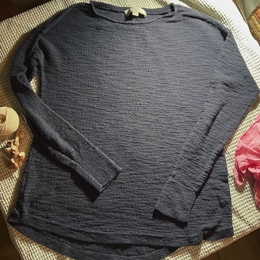 LOFT Cotton Blend Sweater
